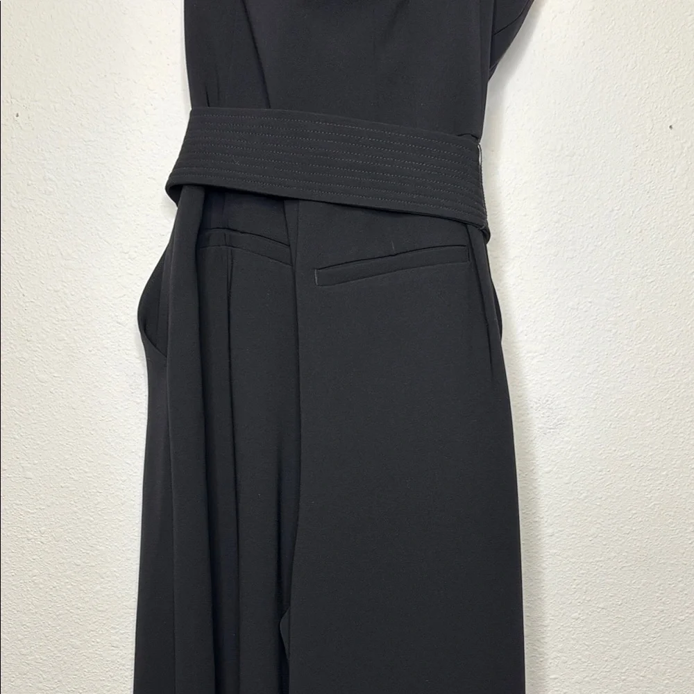A.L.C. Size 00 Black Maxi strapless Jumpsuit for Night Out - Picture 9 of 12